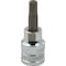Dynamic Tools 3/8"Dr SAE Hex Head, 7/32" Bit Standard Length, Chrome Socket D006056 - alternate 2